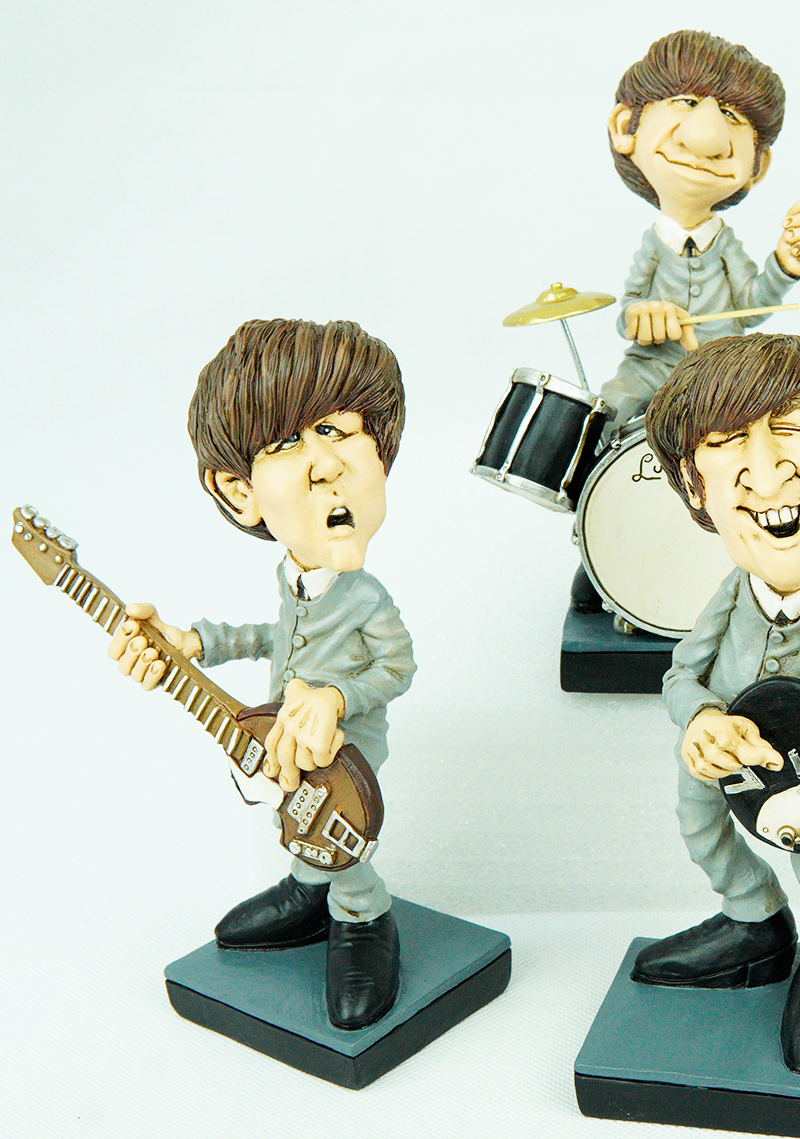 The Beatles - Comical Figurines and Art