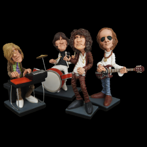 The Doors Robbie Krieger Comical Figurine - The Comical World of Stratford. Funny Comical Figurines