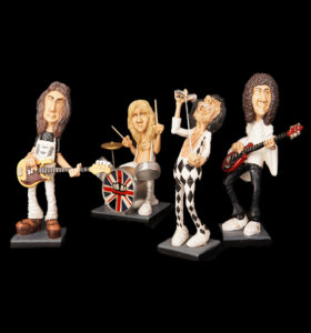 Queen Roger Taylor Comical Figurine - The Comical World of Stratford. Funny Comical Figurines